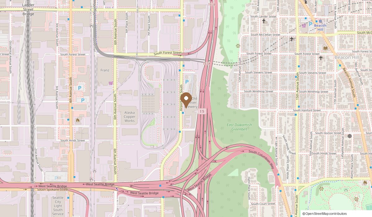 Map: 3250 Airport Way South #613, Seattle, WA 98134